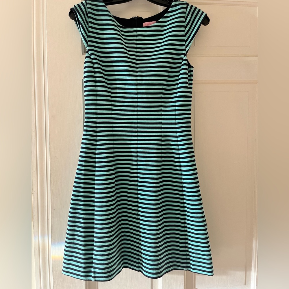 Lilly Pulitzer Brielle Stripe Fit and Flare Dress